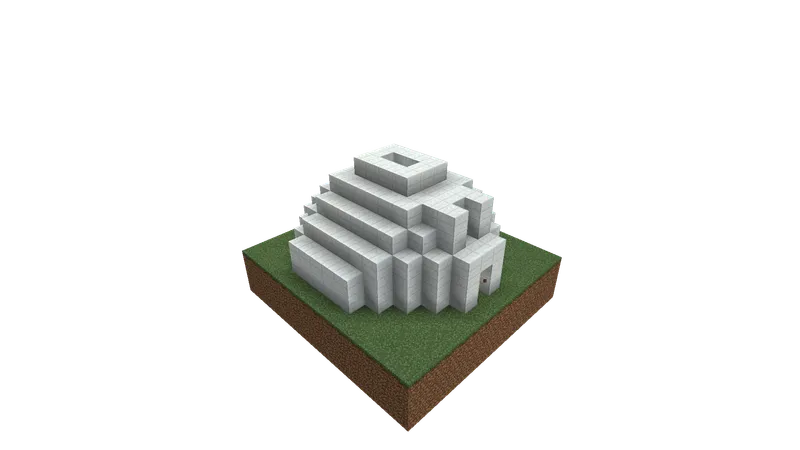 Lone Ceremonial Temple