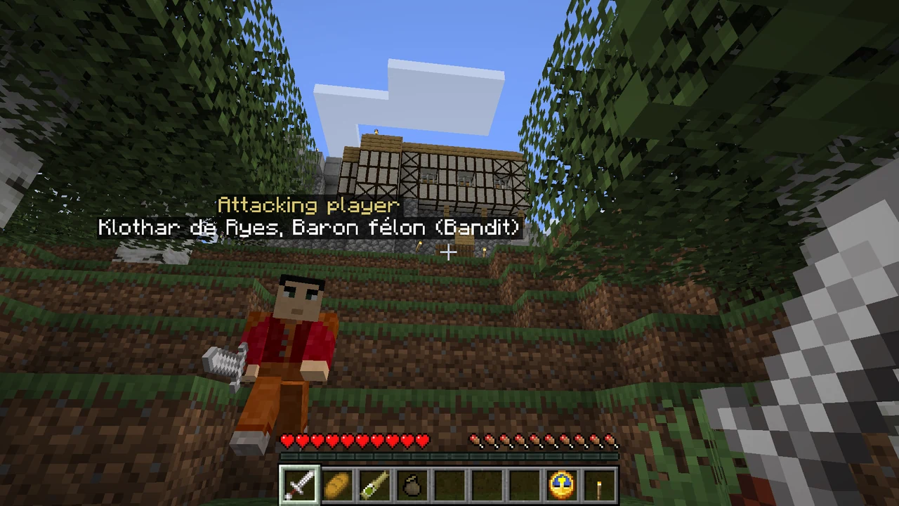 But be wary in your travels, for hostile bandits and soldiers can be waiting deep in the woods!
