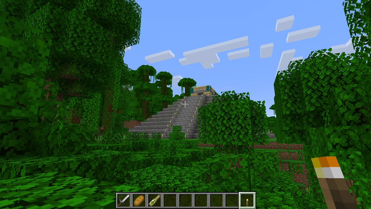 Or discover a mysterious Mayan pyramid, abandoned in the jungle...