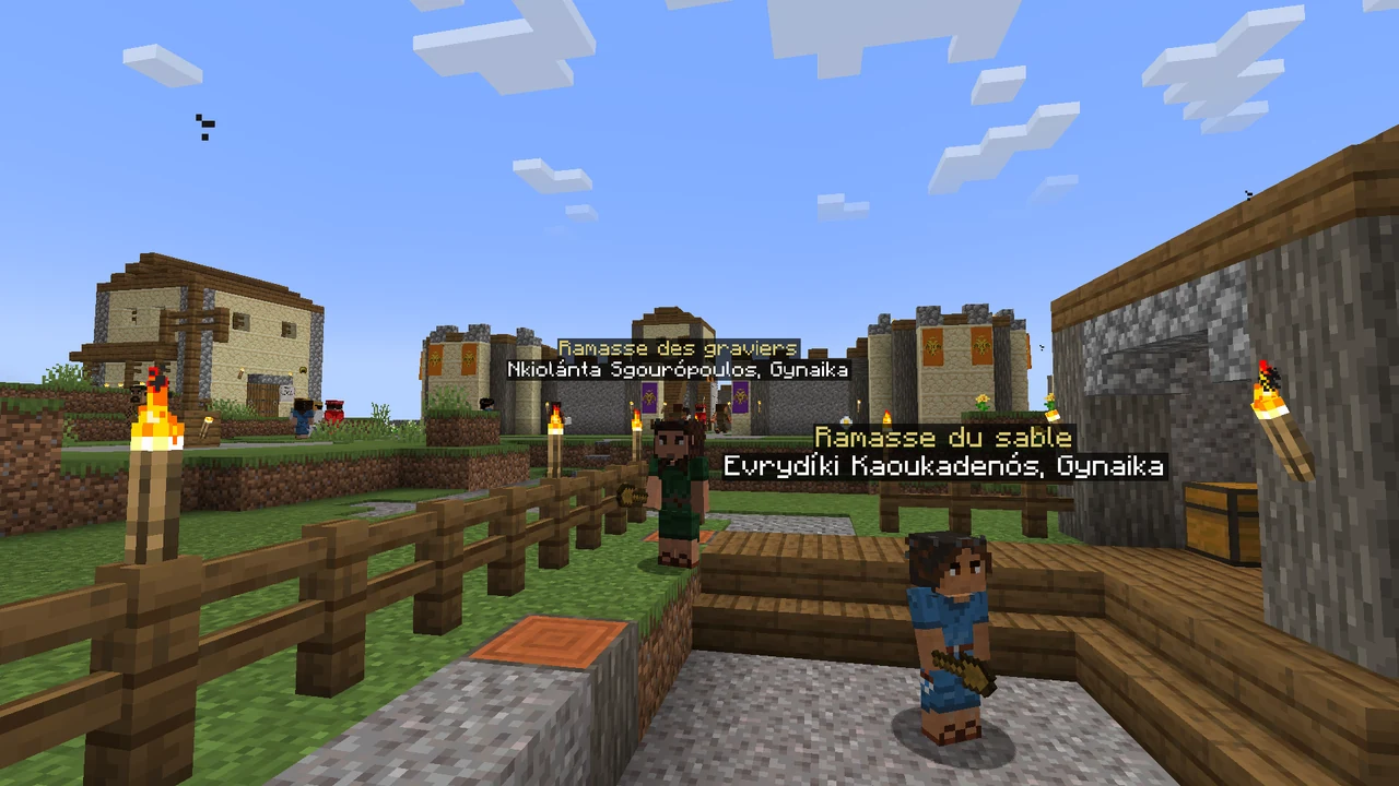 See their villages develop into prosperous communities...