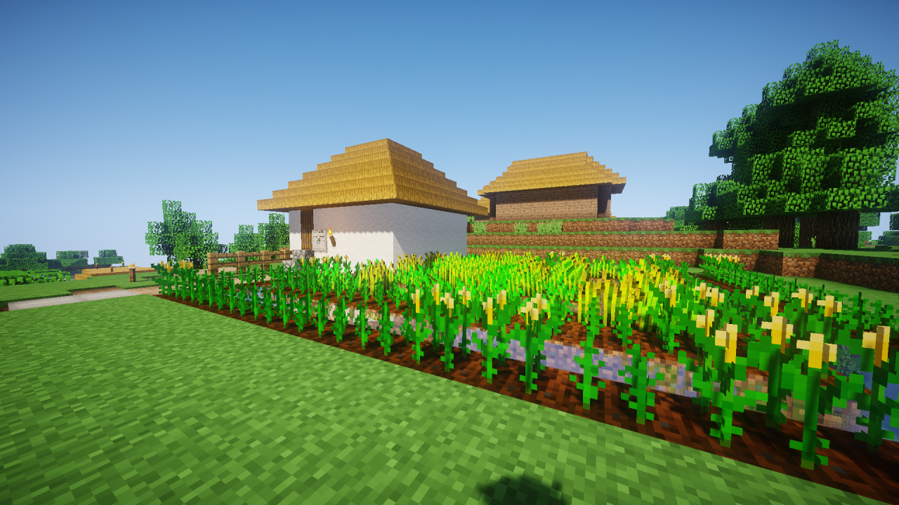 Millénaire, the historical Minecraft Village Mod